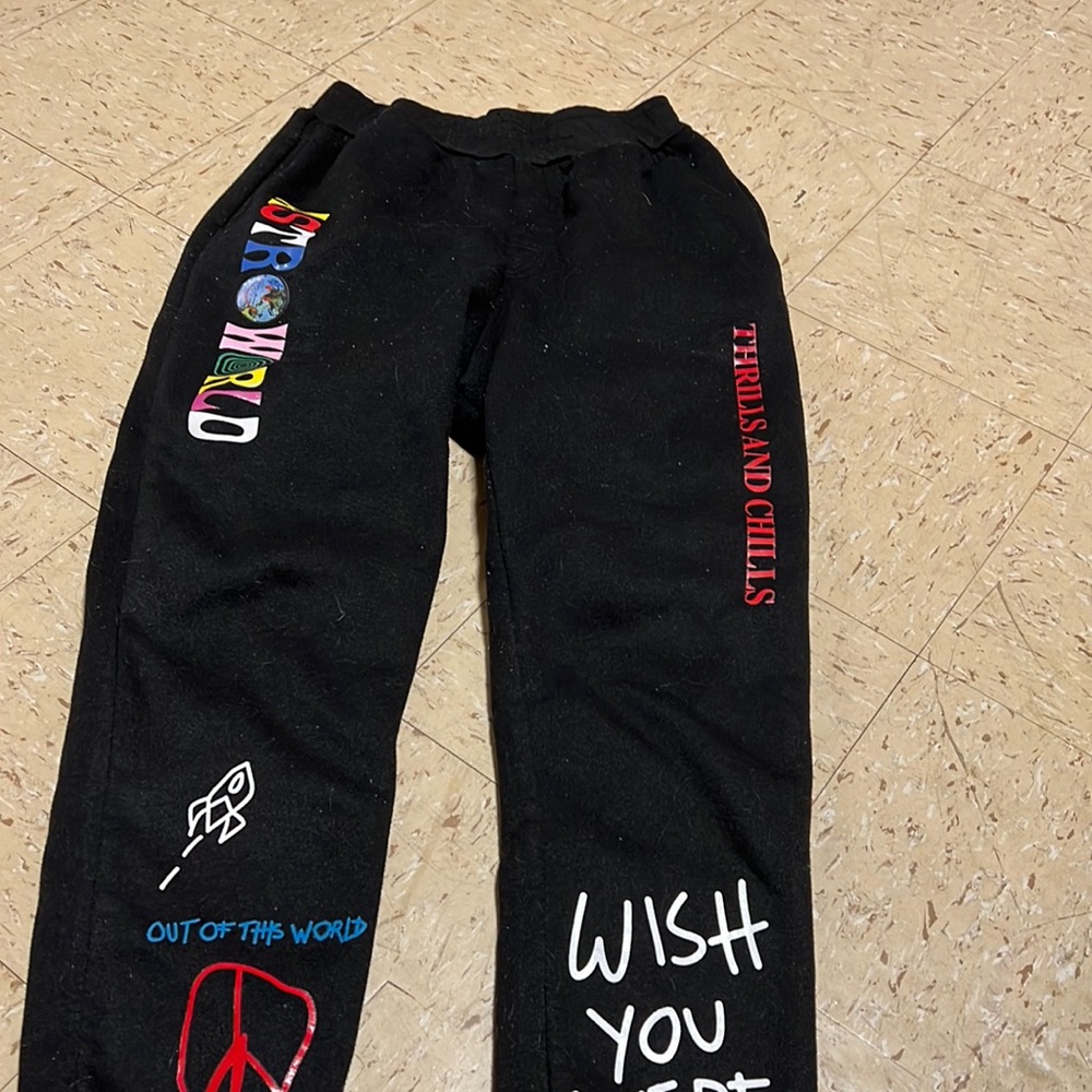 Astro world sweatpants by Travis Scott